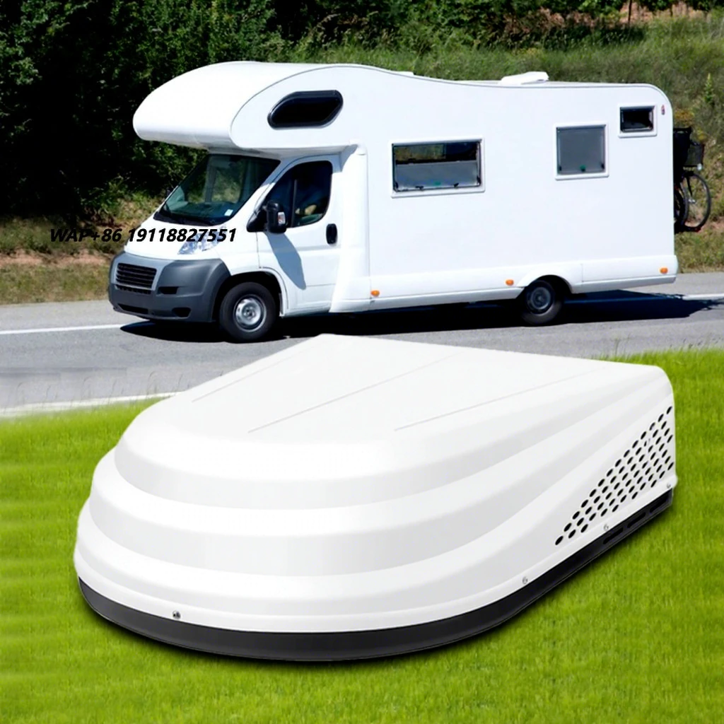 Rooftop Truck Sleeper AC220V-240V Heating Cooling Air Conditioner Scroll Compressor 2500W Cooling Capacity for Universal Fit