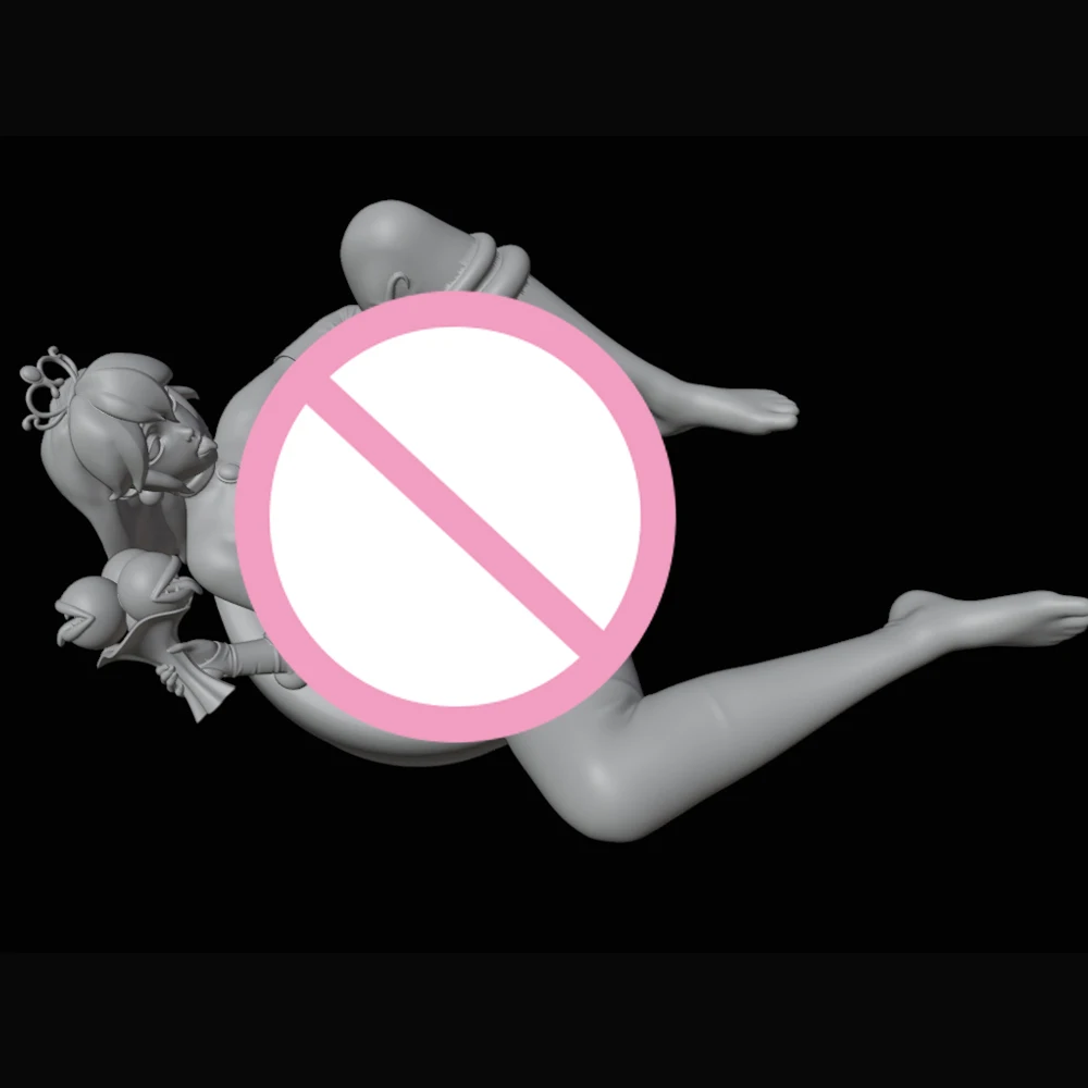 1/24 ثلاثية الأبعاد الطباعة أطقم منمذجة الجمال الأميرة الخوخ فخ NSFW أنيمي نموذج لجسم عدة لتقوم بها بنفسك مصغرة تخفيض تمثال اللعب غير مصبوغ #5