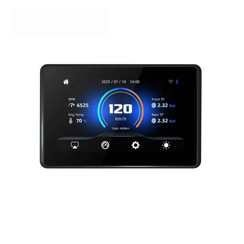 M3A-Pro 5-inch advanced waterproof touchscreen for BMW Enhanced CarPlay and SIRI 5G WiFi 3106IC chip navigation/call/music