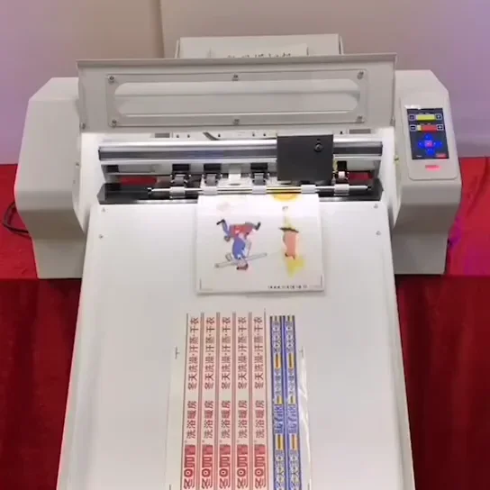 A3 A4 size digital die label cutter auto sheet feeder cutting plotter automatically