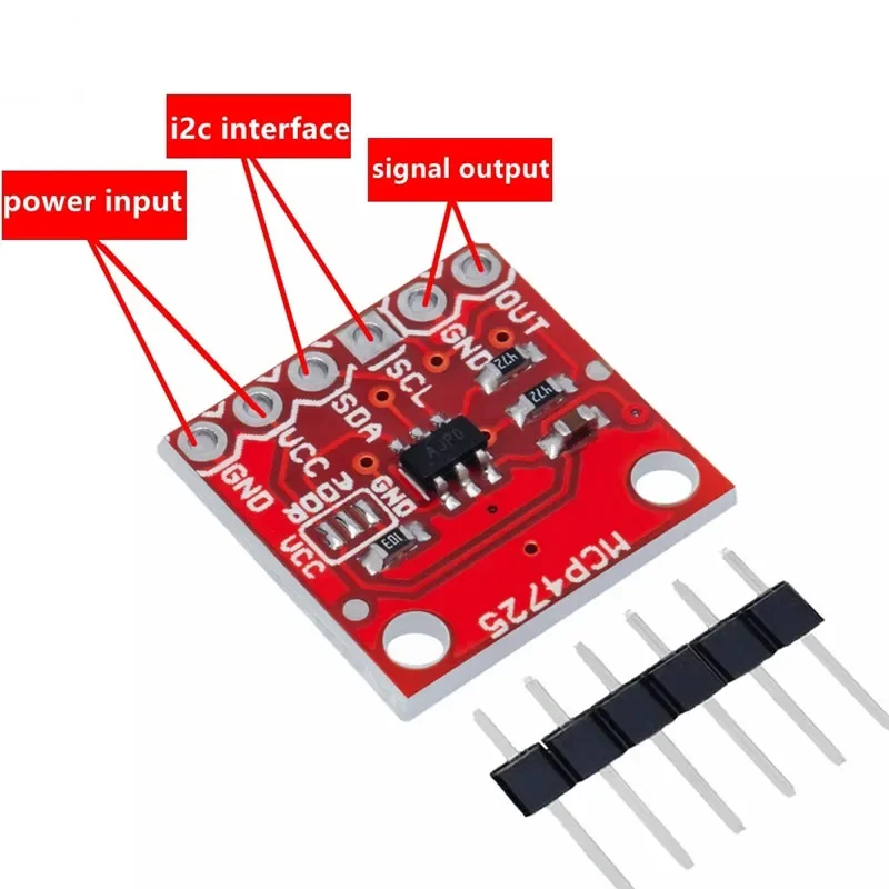 Radiator Installation Module Development Card, MCP4725, I2C, 1 Piece