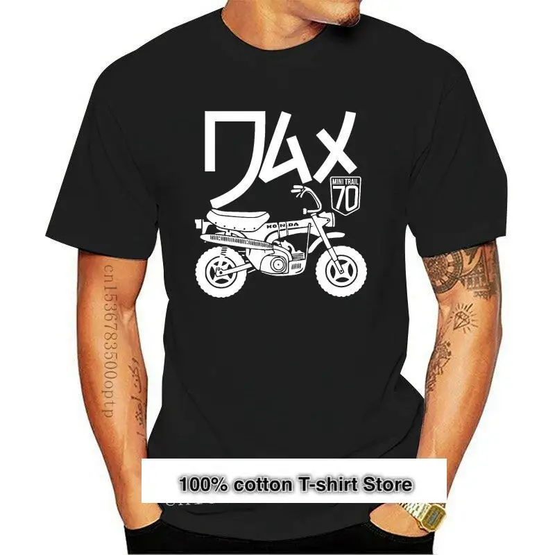 

Camiseta divertida para hombre y mujer, camisa de manga corta de algodón, moto- The Dax, новинка 2021 года