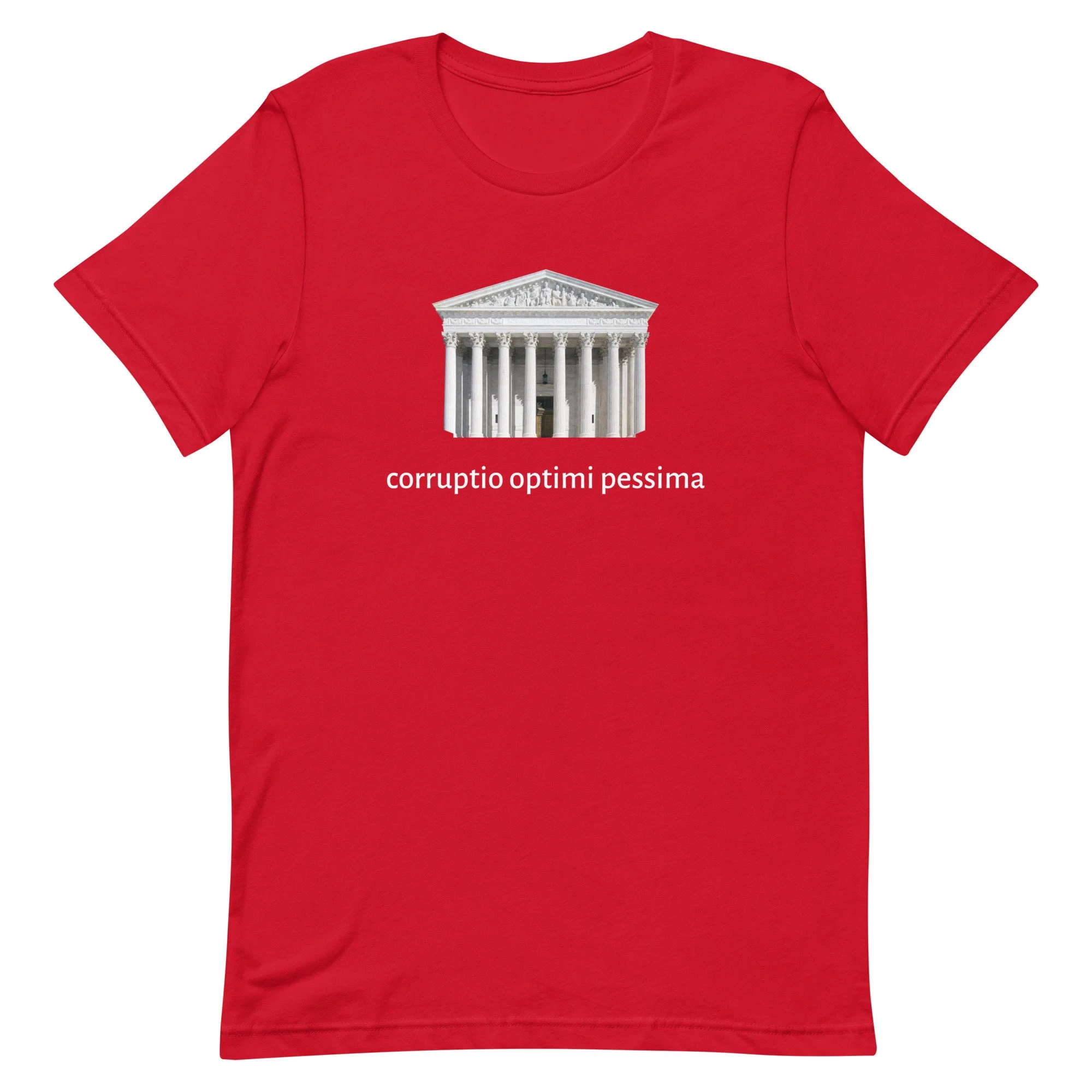 Supreme Court Text Graphic Unisex T-Shirt Short Sleeve Casual Top Letter Print For Fashion Lovers