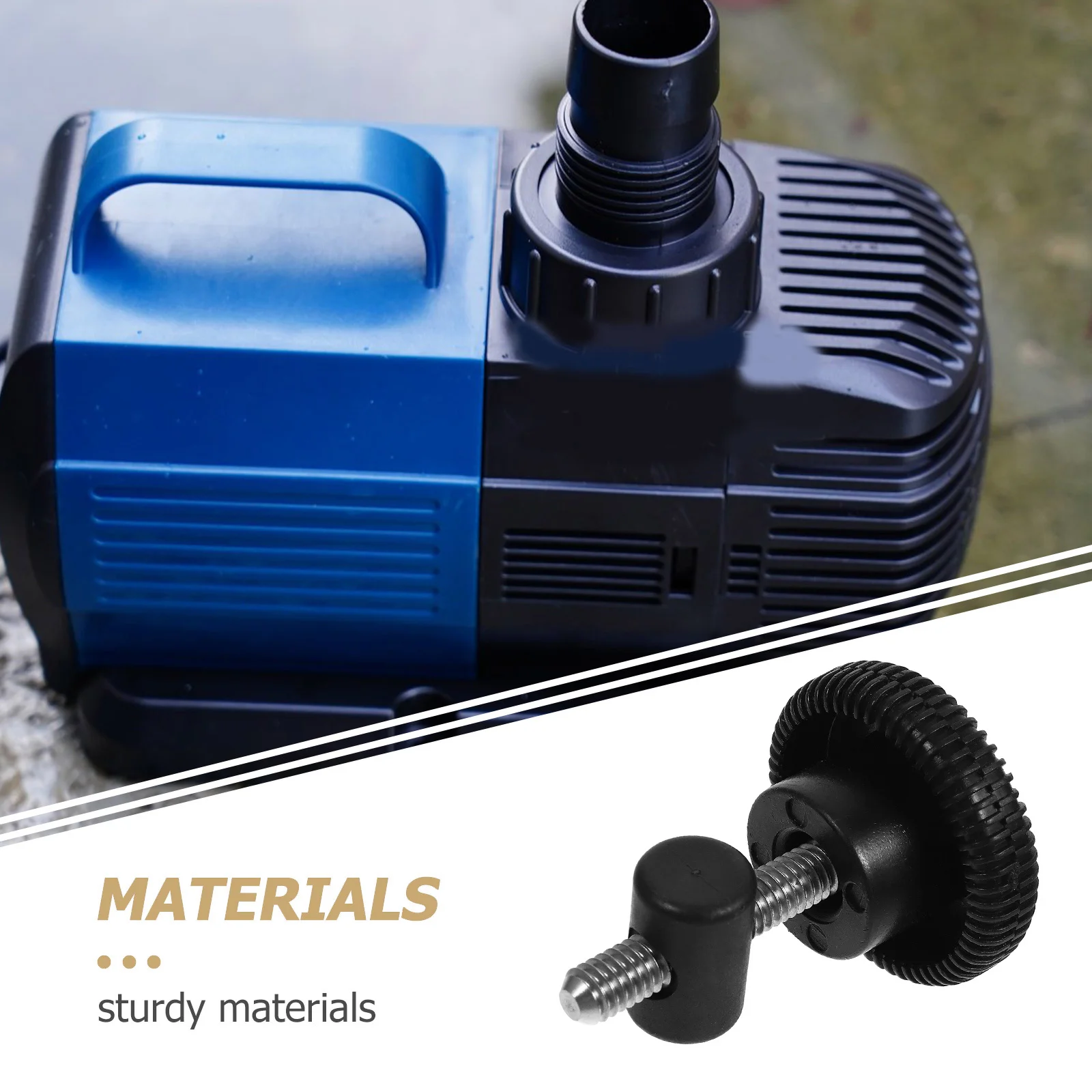 

Swivel Nut Knob Replacement Part For Pool Pump Durable Abs Steel Compatible With Super Pump 3D Printing Repair