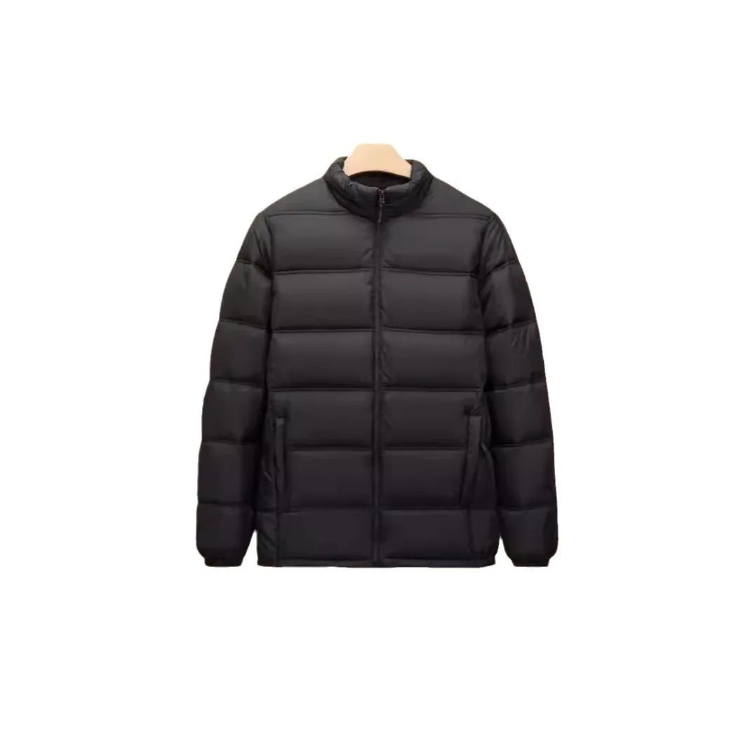 سترة قطنية سميكة للرجال بياقة عالية، ملابس خارجية شتوية بأسلوب مناسب لكبار السن ومتوسطي العمر، من مصنع قوانغتشو الثالث عشر