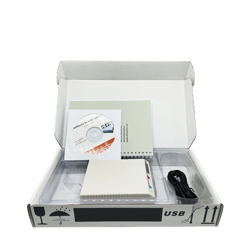 USB Hi-Pro Hearing Aid Programmer White Digital Programming Device with Signia, Phonak & Resound Digital Hearing Aids