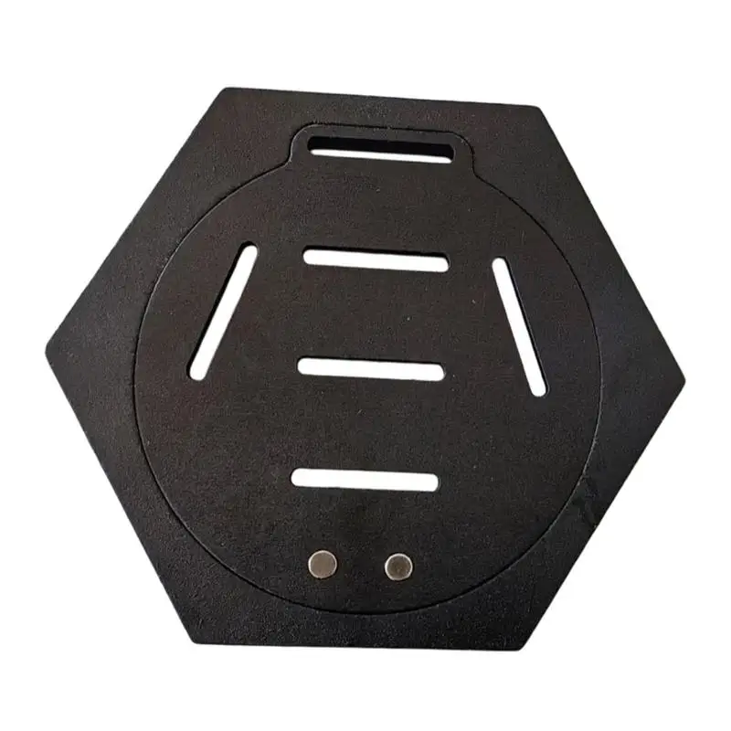 Présentoir de médailles, porte-prix de vitrine multifonctionnelle, cintre de médaille en bois, support en nid d'abeille pour mur, volley-ball, football