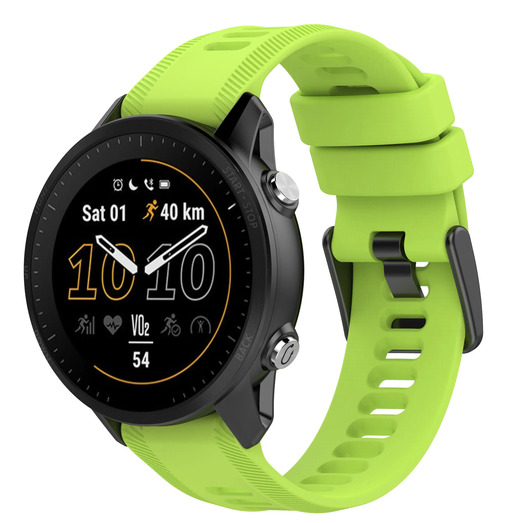 حزام سيليكون لساعة Garmin Forerunner 955 الذكية، أشرطة رياضية سريعة الإصدار، ملحقات حزام كوريا معصمه