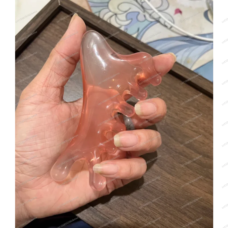 

Многофункциональная расческа Гуаша из смолы – инструмент 4-в-1 для массажа лица, терапии кожи головы и акупрессуры