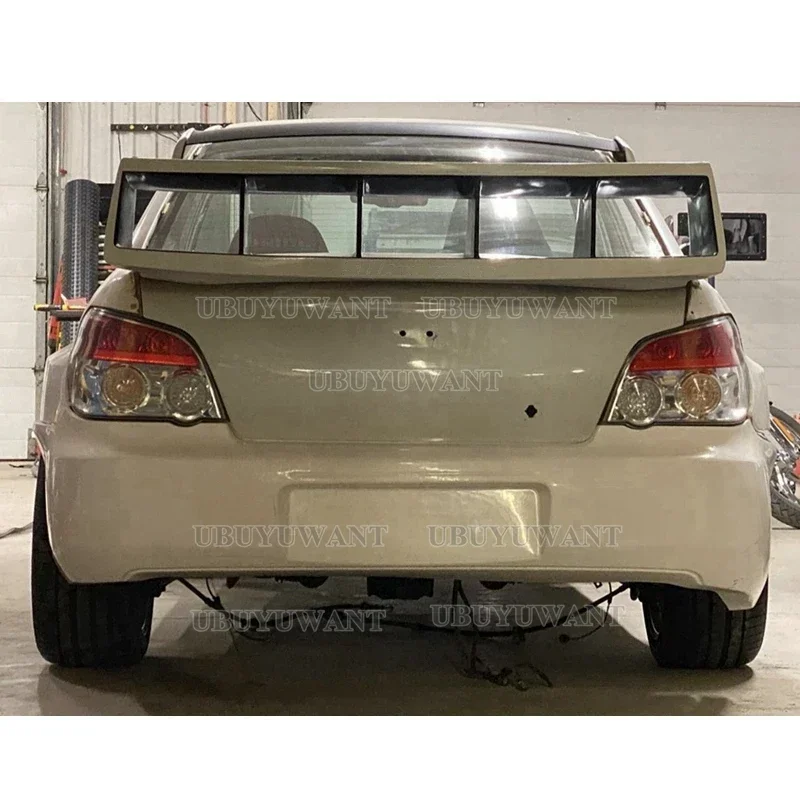 

Rear Spoiler For Subaru Impreza GDA GDB GDC STI WRC Style Spoiler High Quality Carbon Fiber/FRP Material Car Rear Wing