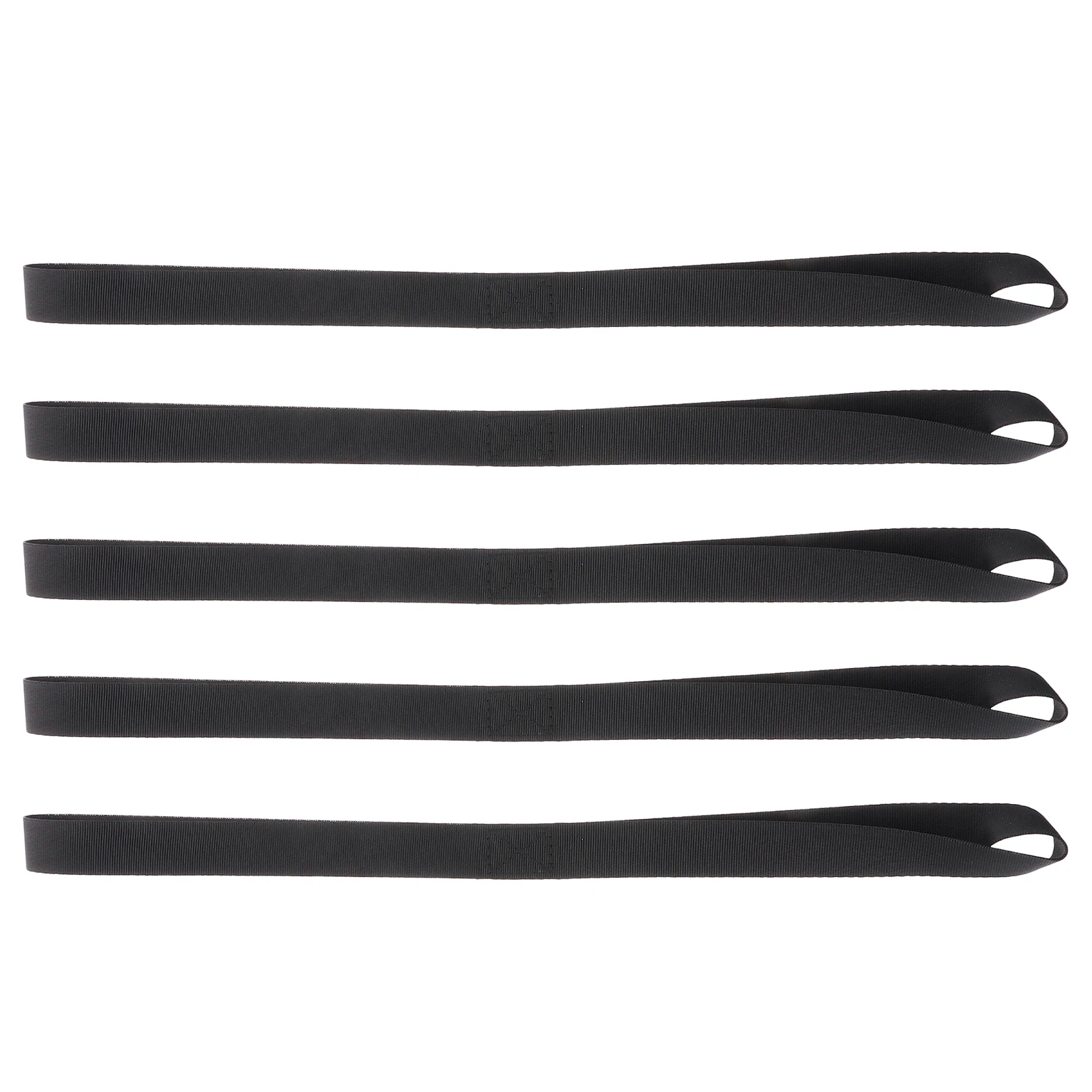 

5 Pcs Fastening Belt Black Cargo Cargo Binding Device Fastening Belt Tie Down Luggage Binder Secure Heavy Loads