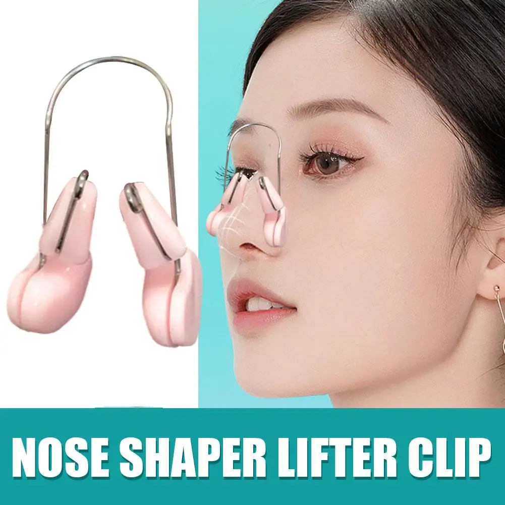 1 PC Soft Silicone Nose Shaper Lifting Clip Nose Bridge Nose Massager Beauty Up Slimming Shaping Corrector Tools Y0Z7