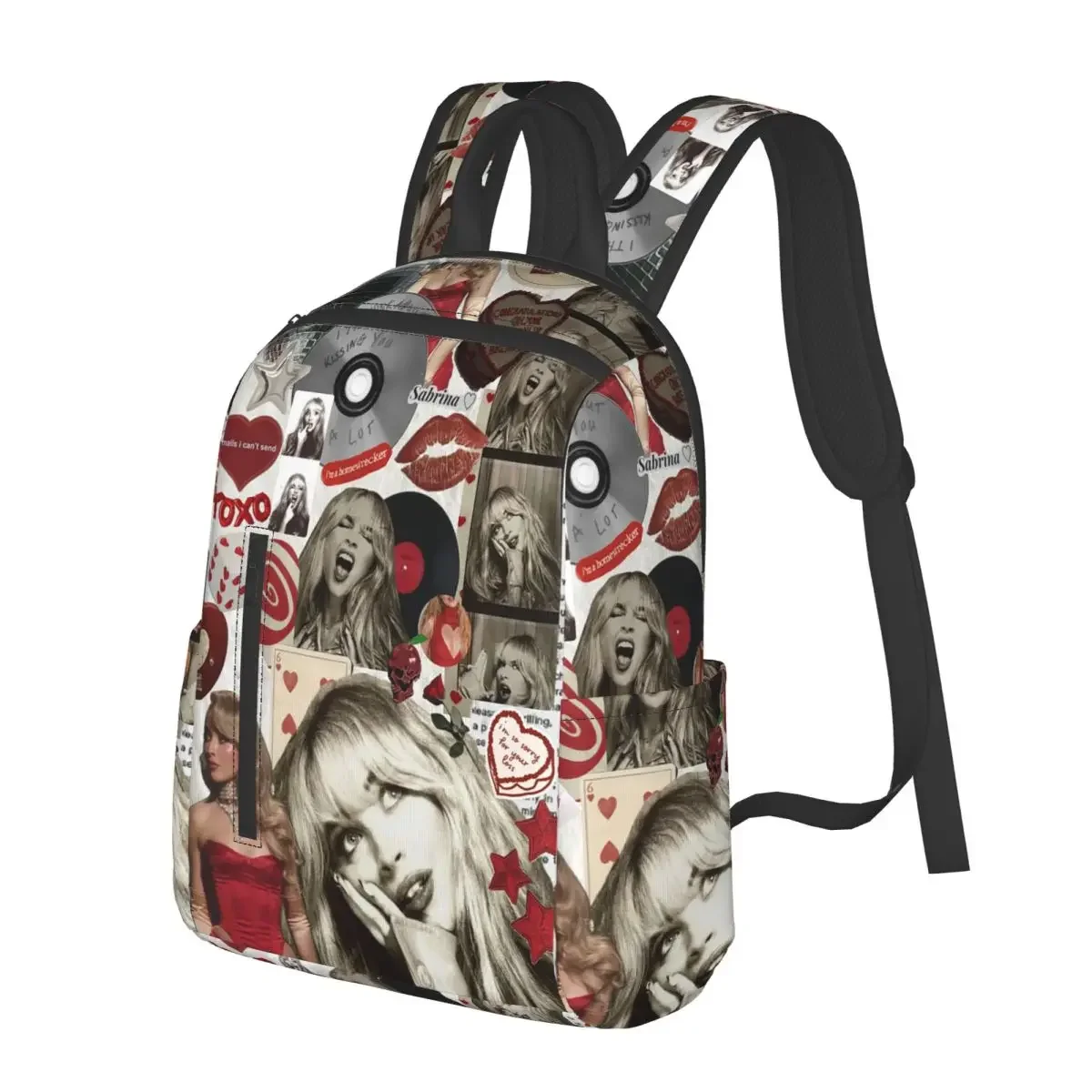 

Sabrina Carpenter Student Backpack School Bag Hiking Travel Daypack for Men Women Fashion Bookbag Shoulder Bags