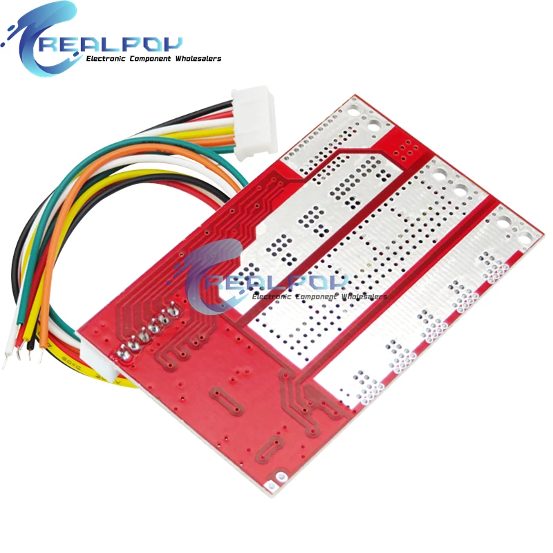 3S 4S 5S 50A 18650 Lithium Battery Protection Board 3.2V / 3.7V Iron Phosphate LiFePO4 battery BMS board with Balance