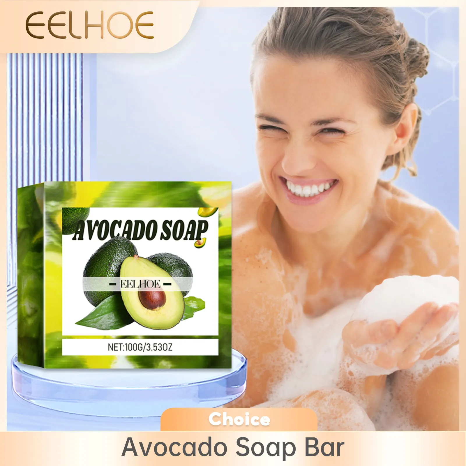 

Avocado Soap Bar Body Cleaning Lightening Skin Products Tender Skin Brightening Remove Dirt Oil Control Anti Dry Skin Soap Bath