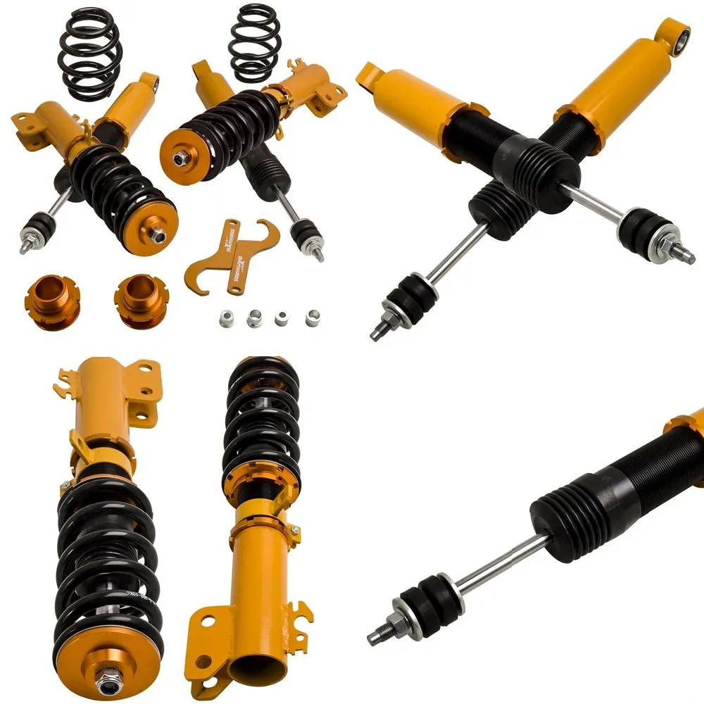 

Maxpeedingrods Coilovers Kit for Toyota Yaris XP130 XP150 2013-2017, Adjustable Shock Absorber Struts