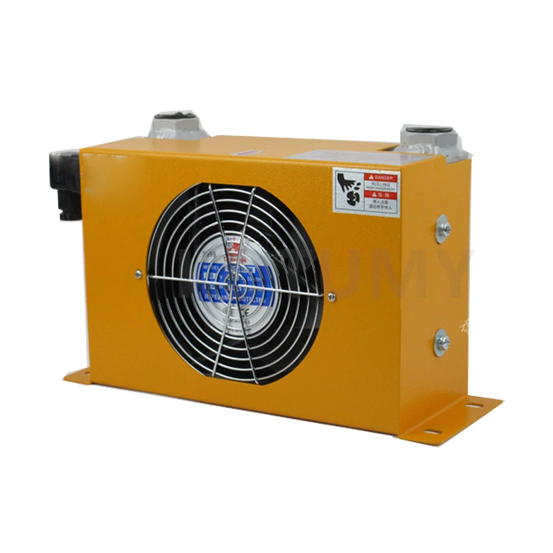 

AH0608T-CA Hydraulic Air Cooler 110V 220V 380V 24V 12V Air-Cooled Oil Cooler 60L/min Hardware Tools Fan Air Cooling Machine