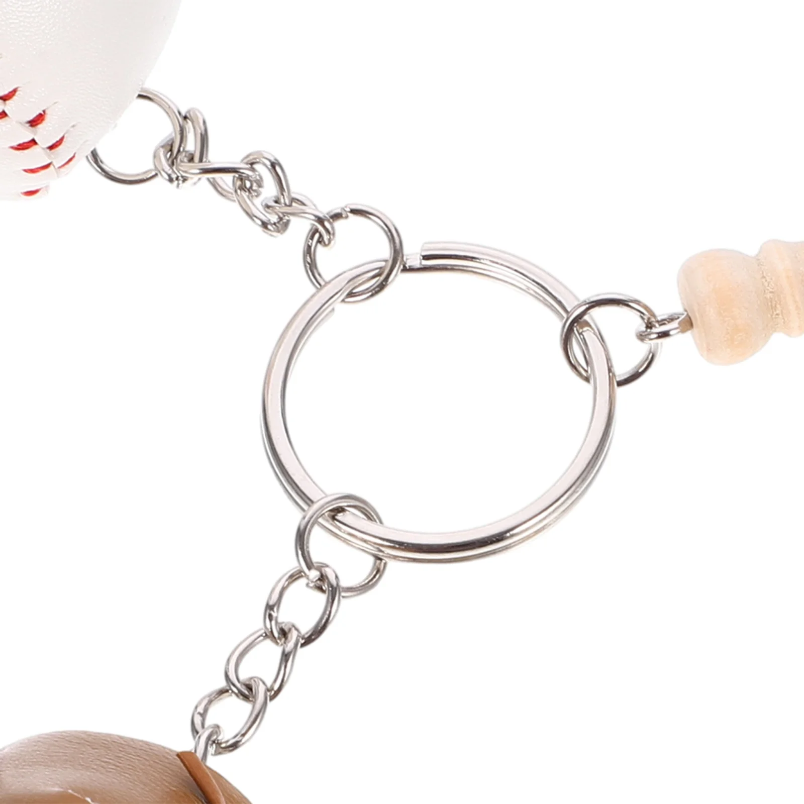 Porte-clés de Baseball élégant, 2 pièces, accessoire bon goût, Mini conception de chauve-souris, cadeau parfait pour les Festivals, Style quotidien