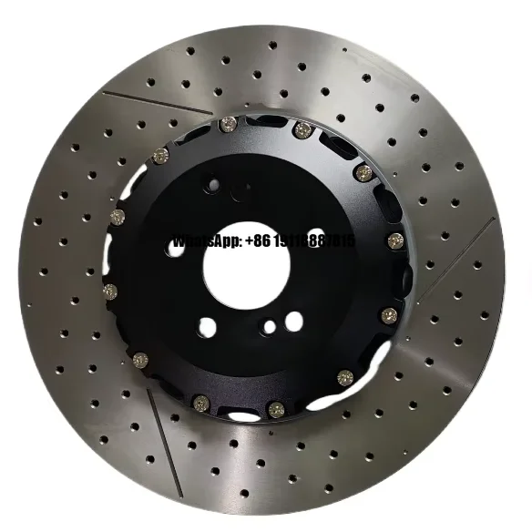 

Передний тормозной диск 390*36 мм, перфорированный и прорезной, для Mercedes-Benz, оригинальные запчасти # A2224212612/2314211812