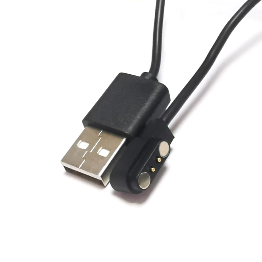 2PINOne point two Magnetyczny kabel ładujący USB2.54 skok męski 2Pin Pogo Magnetyczne złącze ładowania Kabel do inteligentnego zegarka GT88