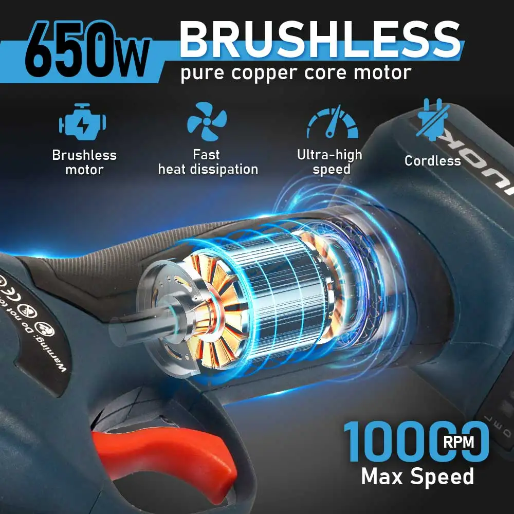 مقص تشذيب آلة عارية بدون فرش من SNUOK يمكنك صنعه بنفسك لتقوم بها بنفسك تشذيب الحدائق الخارجية بونساي تشذيب أشجار الفاكهة لبطارية ليثيوم Bosch12V #3