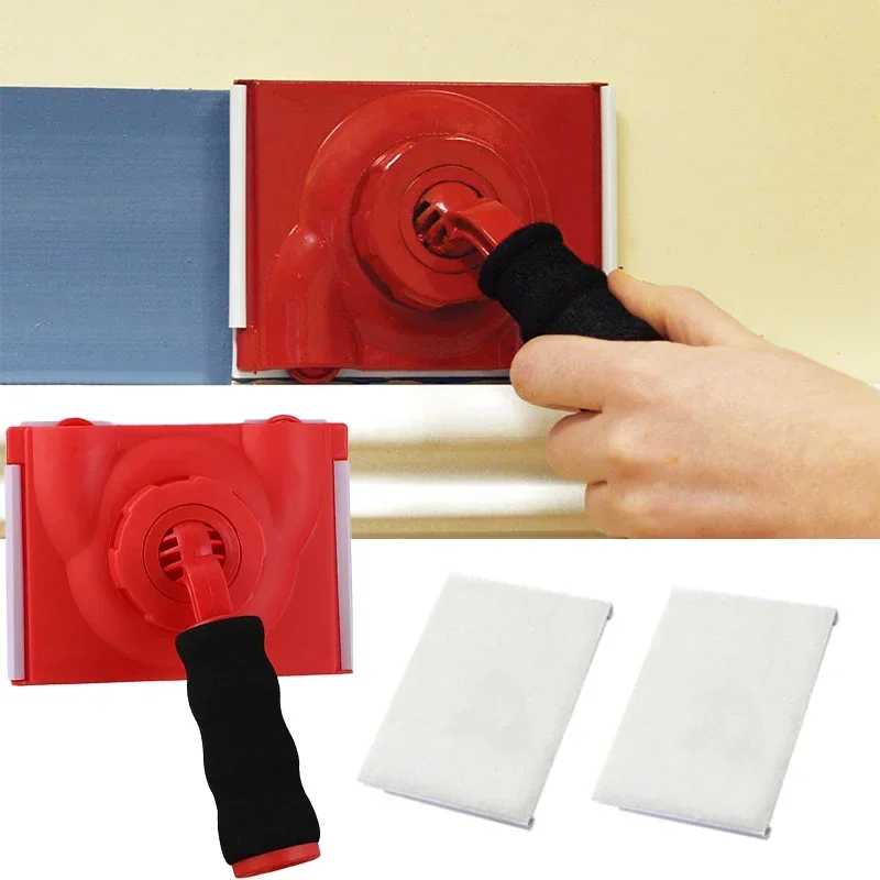 

Paint Edger Cutting With Rotatable Handle Pad Painter Wall Paint Edge Trimmer Adjustable Wall Corner Pad Painter Applicator Tool
