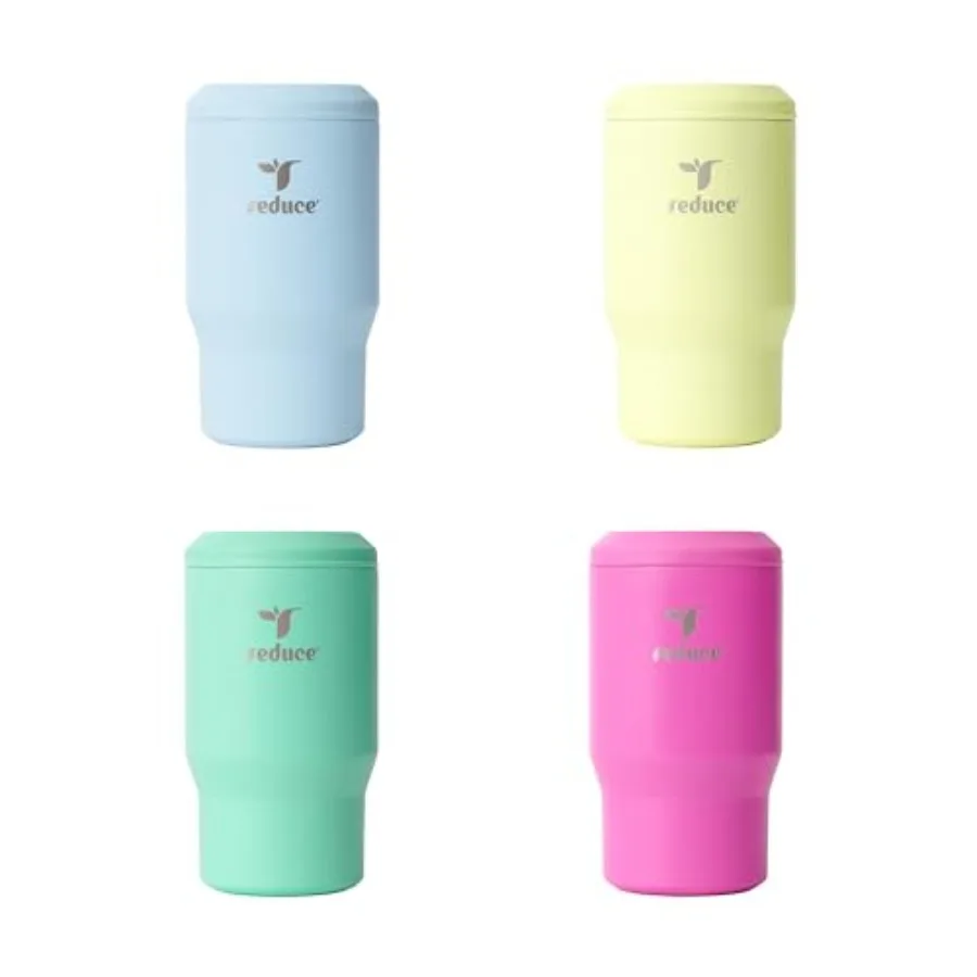 

in-1 Drink Cooler - Versatile Can and Bottle Holder with Vacuum Insulation-Keeps Drinks Cold Up to s-Includes Bottle Opener-Fit