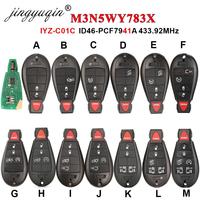 433Mhz 7941 Remote Car Key Fob M3N5WY783X For Chrysler Town & Country Jeep Grand Cherokee Dodge Caravan Journey IYZ-C01C