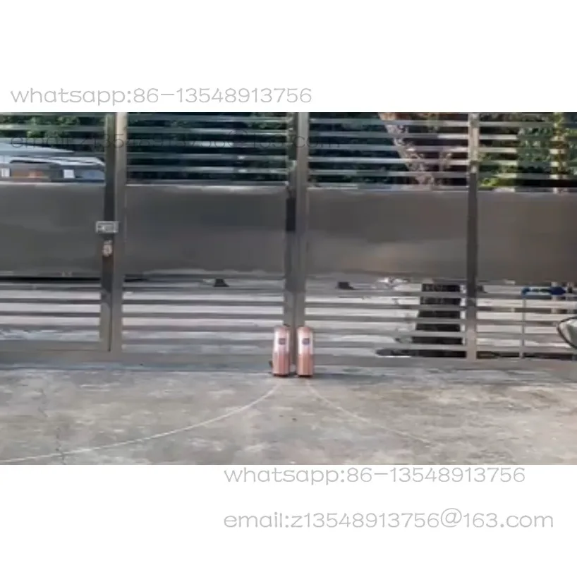 Eight-character remote control casement villa courtyard factory rural electric door automatic folio motor door opener