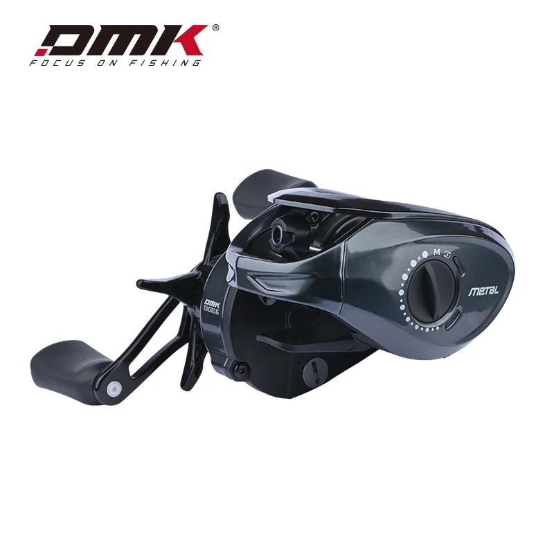 美品 DMK チーター DCブレーキ搭載リール DMK CHEETAH XINGRUI Plus DCベイトキャスター 142g マイクロ