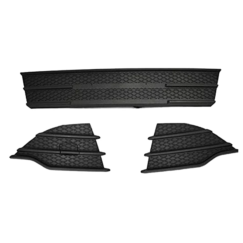 

3Pcs Car Trim Front Bumper Lower Grille Fog Protector Cover for Ford Escape Kuga