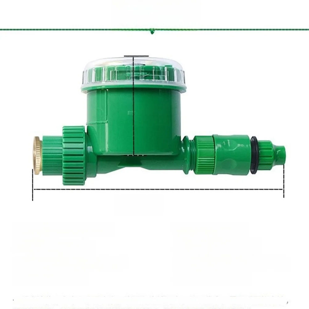 Copper Head Dual Knob Smart Watering Timer Controller for Drip Sprinkler Misting Systems Battery Powered 2x1.5V