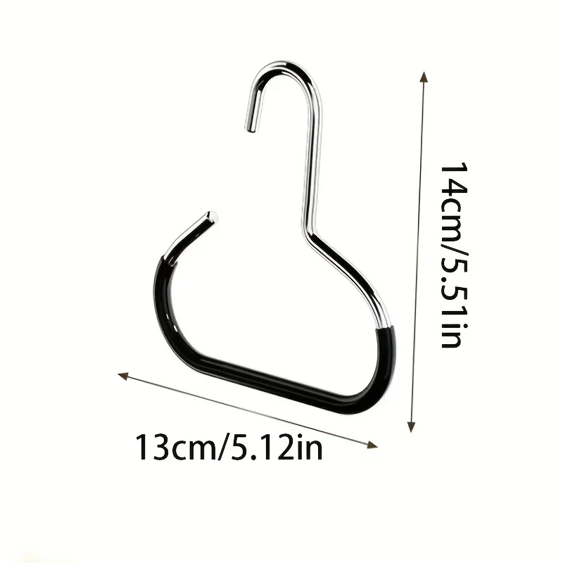 Versatile Round Hook - Perfect for Hats Ties Scarves & Bags Strong Load-Bearing Non-Deformable Ideal for Storage Accessories