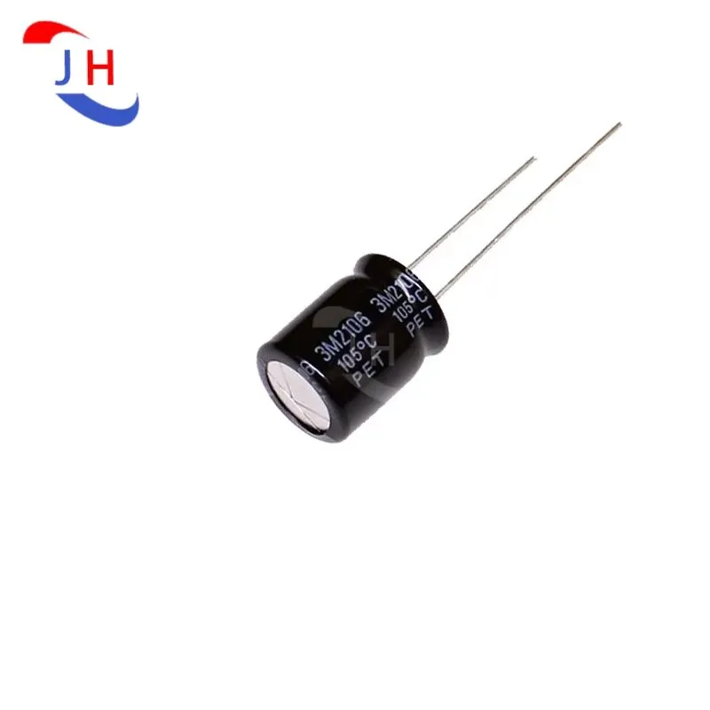 10PCS Aluminum Electrolytic Capacitor 35v330uf 10*12.5 Capacitor YXJ High Frequency Long Life 5mm Foot Distance 35V 330UF