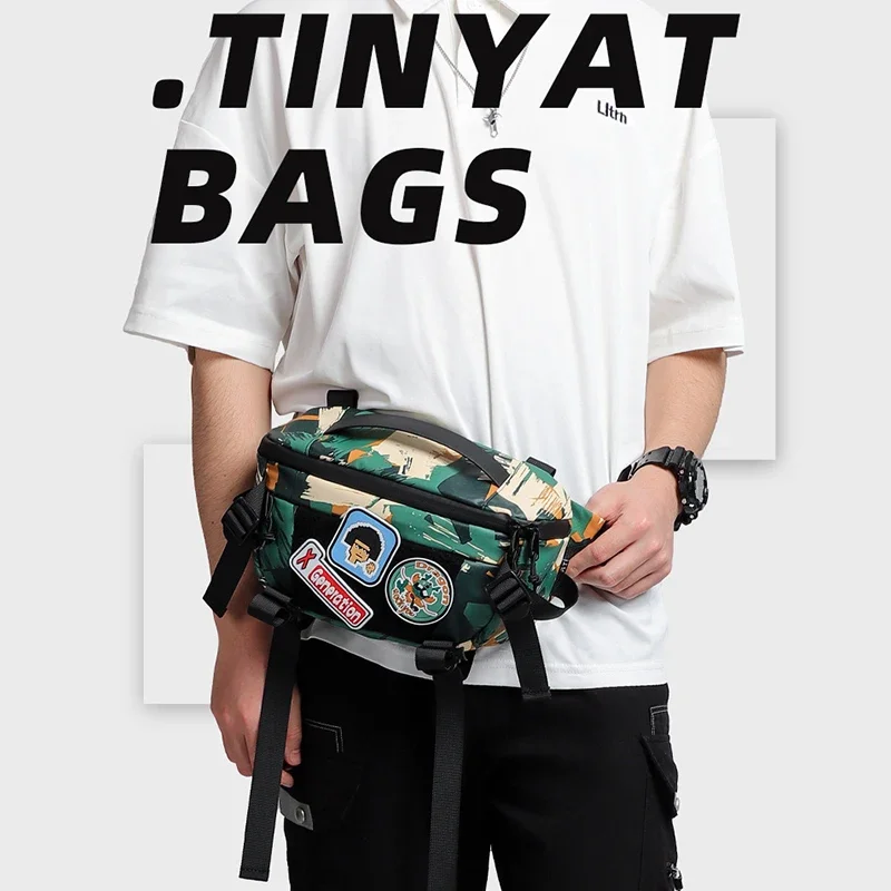 Lightweight Camouflage Cartoon Chest Bag Unisex Crossbody Shoulder Waist Bag Outdoor Daily Phone Storage Men Women Bags Small view 2