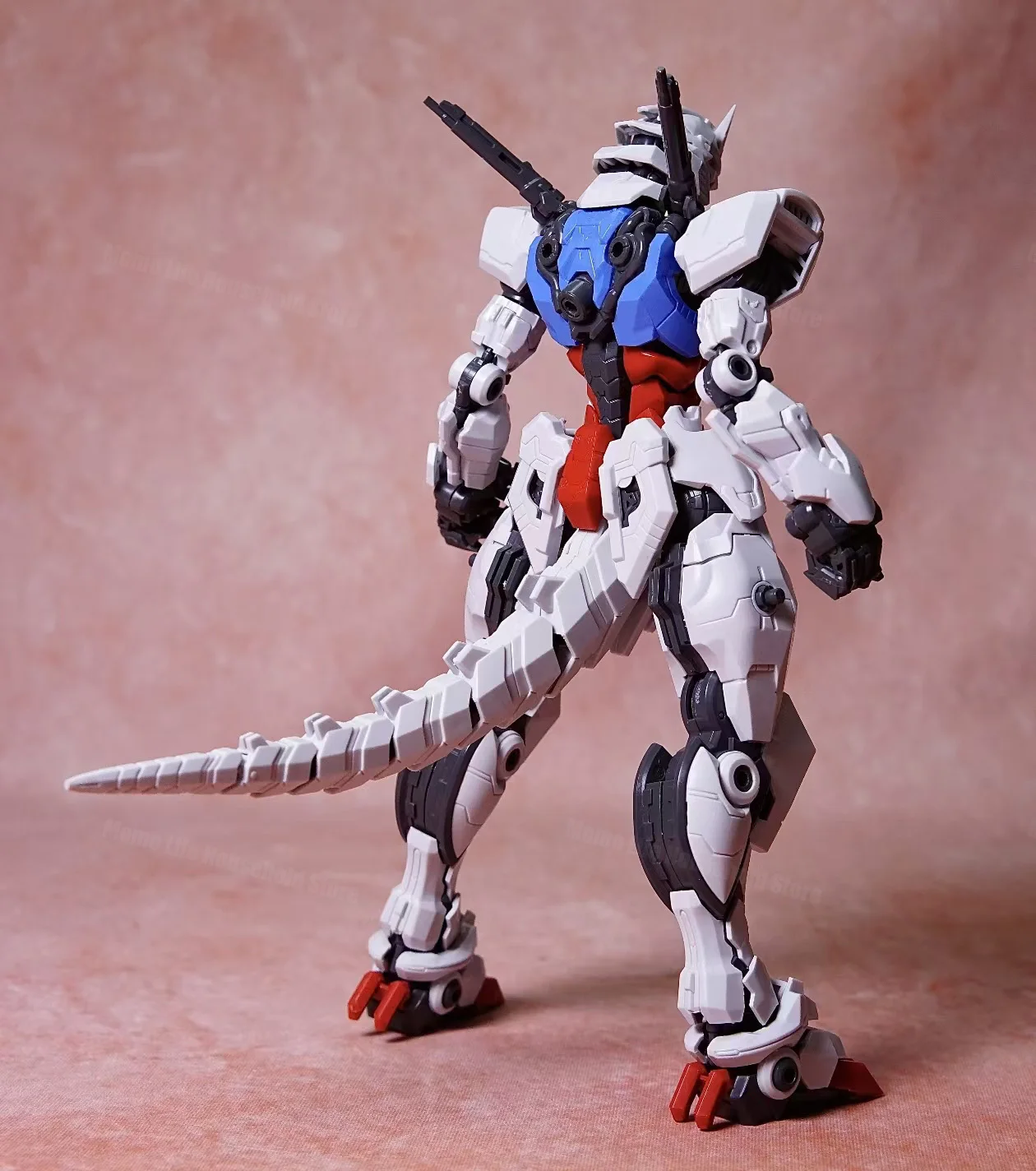 NERO TROJAN MG 1/100 Steelorse Doppia Antenna Stile Mecha Kit Modello di Montaggio Scheletro di Plastica Action Figure Robot Modello di Plastica