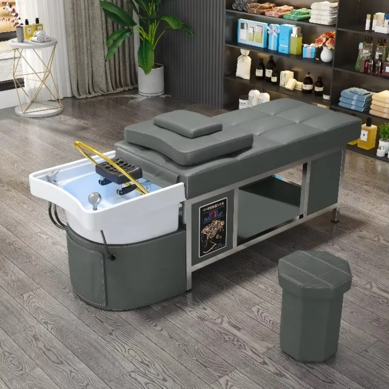 

Многофункциональное массажное кресло-кушетка для мытья головы с гидротерапией и циркуляцией воды