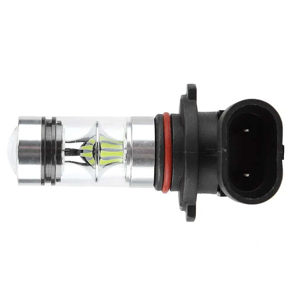 2 قطعة 9005 100 واط 6000 كيلو ل الأبيض LEDFoglight لمبات عدة الضباب ضوء المصباح سيارة مصباح قيادة اكسسوارات السيارات تيار مستمر 12 فولت-28 فولت