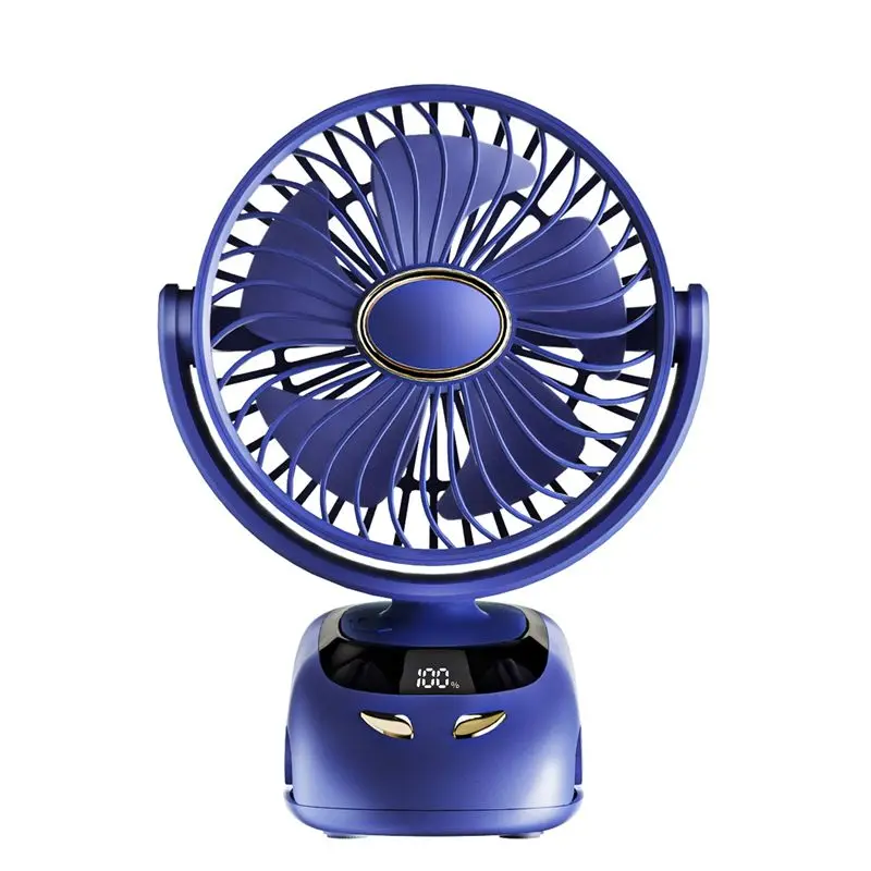 M02K-3000Mah N33 USB Clip Fan Clip On Fan Mini Fan With Clip Aromatherapy Use Digital Display Portable Bedroom Stroller Fan