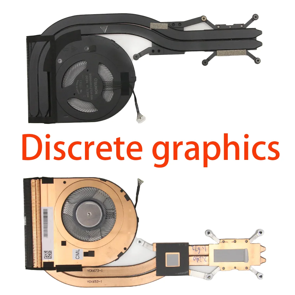 Original for Lenovo ThinkPad T490 T14 Gen 1 Cooling Fan Heatsink Integrated graphics/Discrete graphics FRU:5H40W36701 5H40W36700