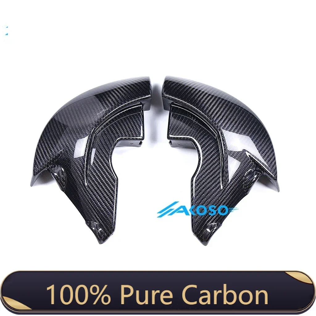 For Yamaha R1 R1M 2020 2021 2022 2023 2024 2025 3k Full Carbon Fiber Motorcycle Brake Air Disk Cooler Duct Fairings Kit