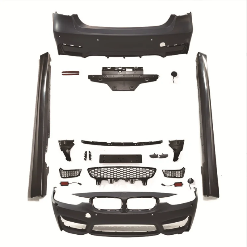 

Dream Garage F30 Whole Body Kit For 3 Series Car Bumper With Front Bumper Fender Side Skirts Rear Bumper And Diffuser Auto P