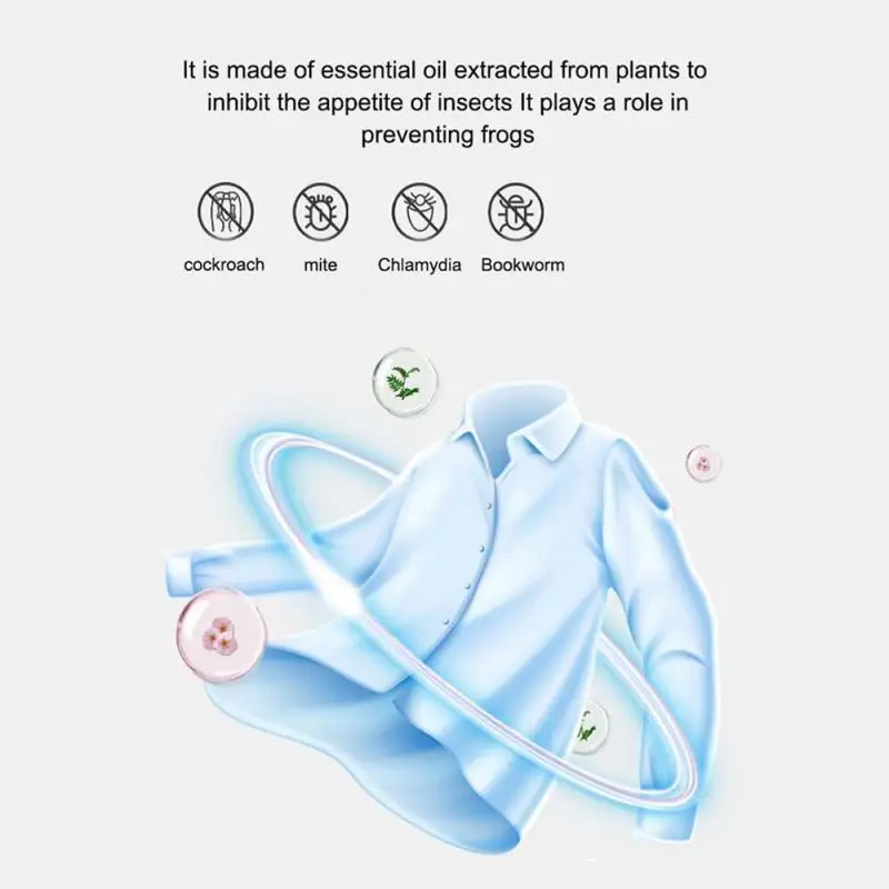 Camphor Ball Kitchen Deodorant Fresh Air Furniture Anti-mold Moisture Proof Insect Repellent Safe Ingredients Aromatherapy Bag