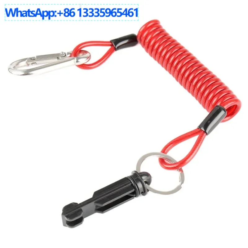 

10 шт., электромагнитный контроллер тормоза прицепа для автофургона, аварийный переключатель тормоза, разделительная пружинная веревка, нейлоновый штифт