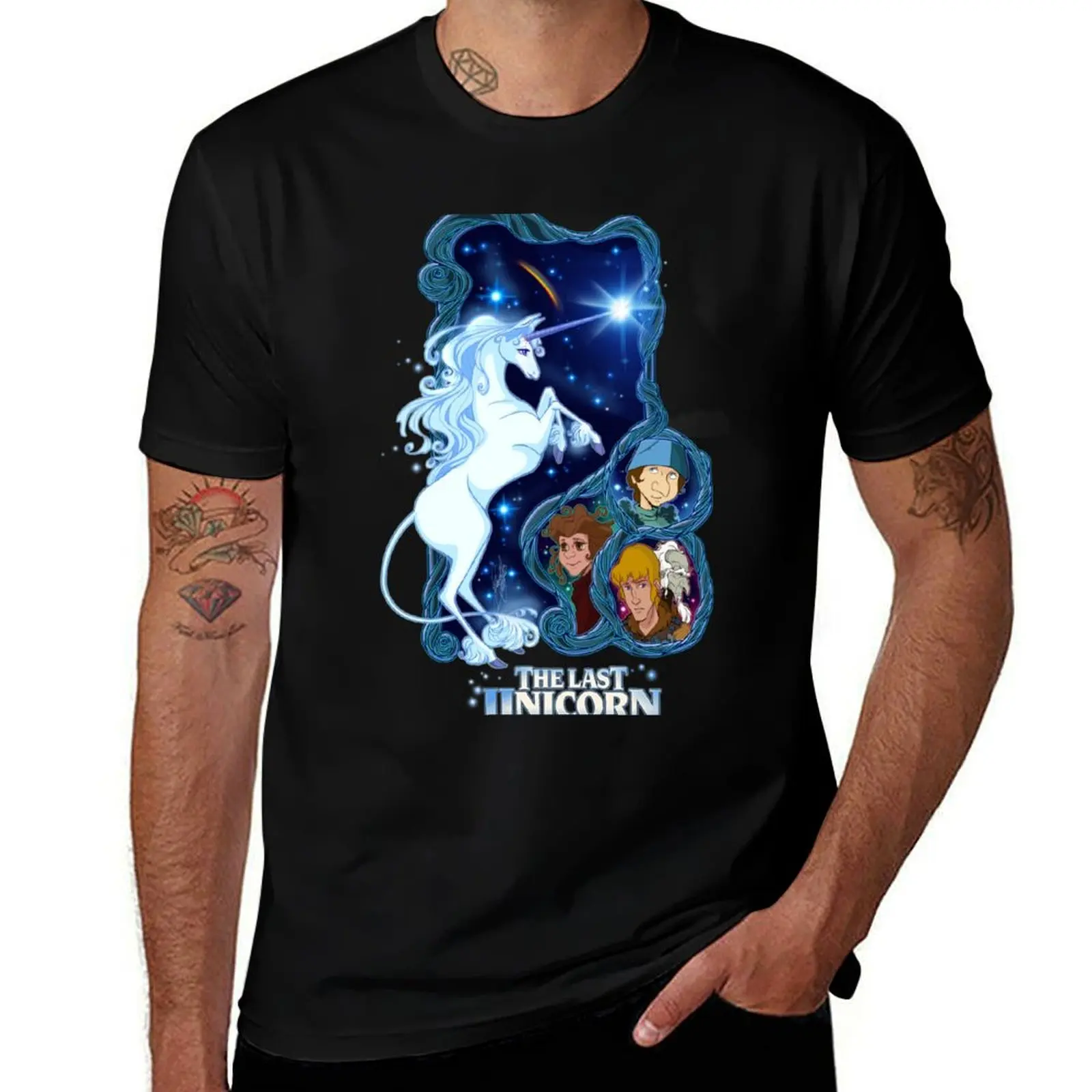 

The last Unicorn T-Shirt graphic t shirts for man man t shirts cotton T-Shirt