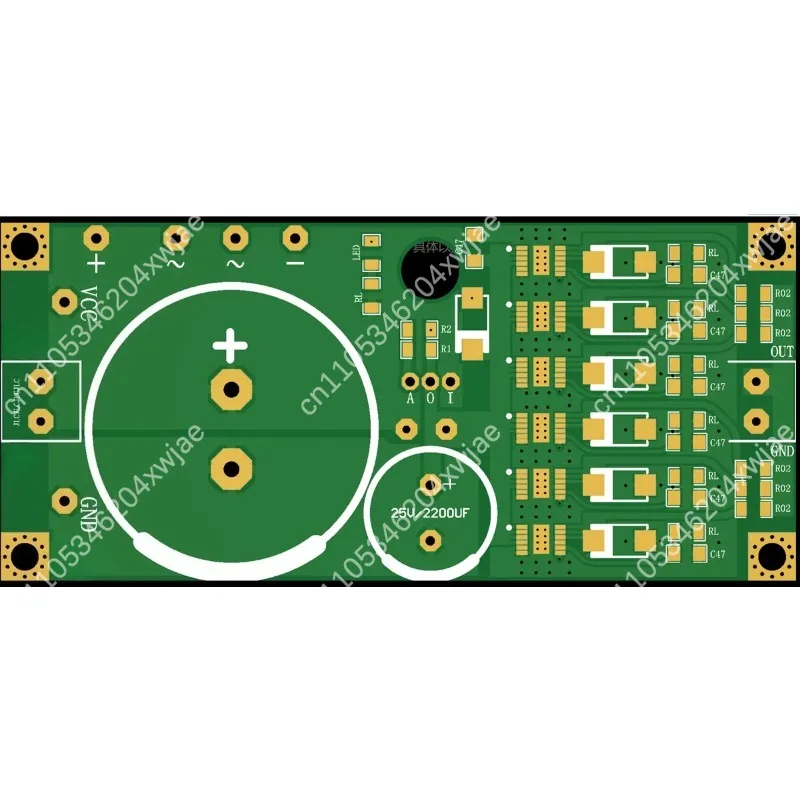 LT3045 Low Noise Linear Voltage Regulator Module 4P 2A 6P 3A 10P 5A ENIG PCB