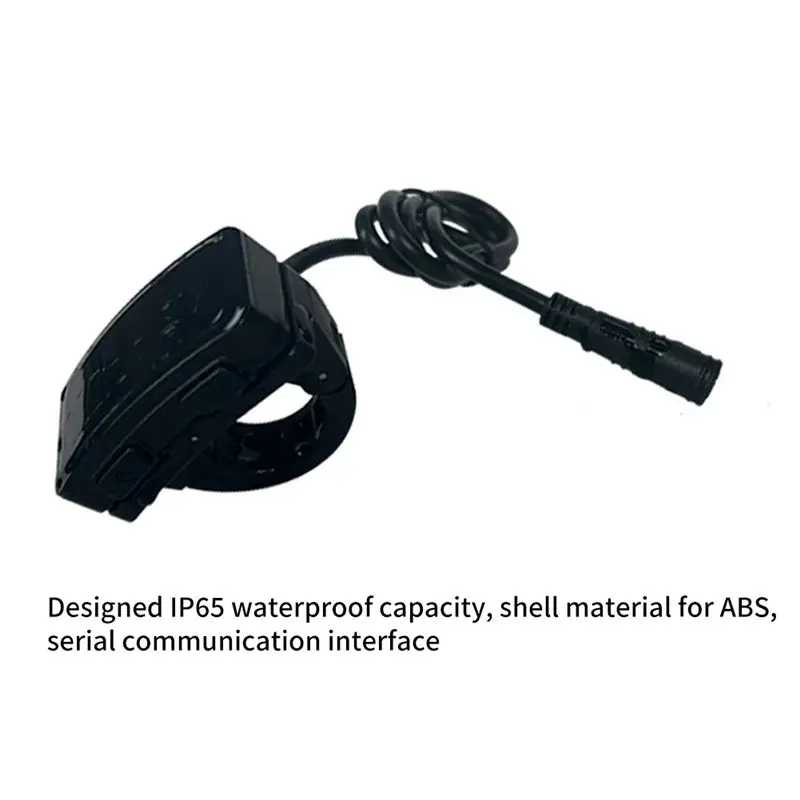 

ABJV E-Bike Display DZ40 Screen Display Screen for Mid Motor BBS01 02 HD Electric Bicycle Parts