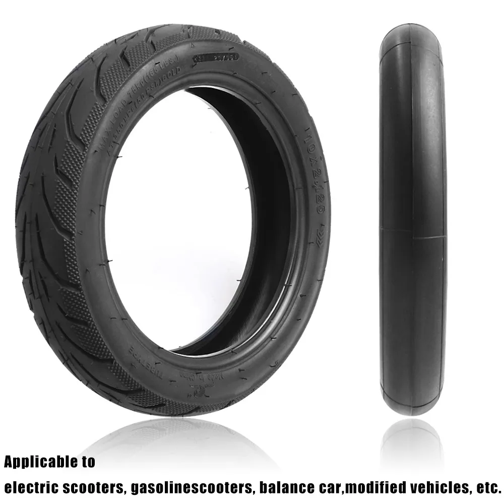 10x2.125 Inner Outer Tires 10 Inch Outer Tyre For Segway Ninebot F20 F25 F30 F40 Electric Scooter Inflation Inner Tube Wheel Par