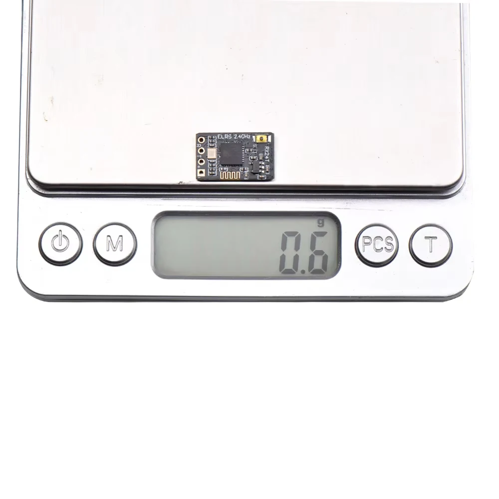 JHEMCU ExpressLRS RX24T 2.4 グラム ELRS ラジオナノ長距離受信機 FPV レーシングフリースタイルドローン DIY パーツ