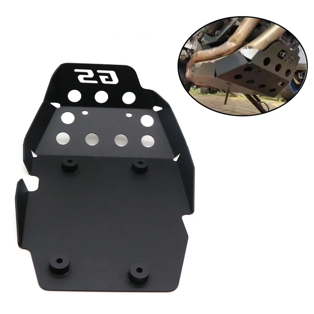 For F650GS F700GS F800GS F800GS Adventure Engine Base Chassis Guard Skid Plate Belly Pan Protector